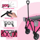 HAUSHOF Heavy Duty Collapsible Wagon,176 lbs Load Capacity