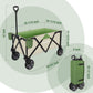 HAUSHOF Heavy Duty Collapsible Wagon,176 lbs Load Capacity