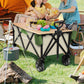 HAUSHOF Heavy Duty Collapsible Wagon,176 lbs Load Capacity