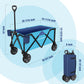 HAUSHOF Heavy Duty Collapsible Wagon,176 lbs Load Capacity