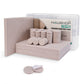 HAUSHOF 110 Pieces Felt Furniture Pads - Include 10 PCS 8"x6" Felt Sheets, Premium Self Adhesive Felt Pads with Storage Box, Anti Scratch Hardwood Floor Protectors for Furniture Feet Chair Legs