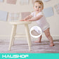 HAUSHOF 110 Pieces Felt Furniture Pads - Include 10 PCS 8"x6" Felt Sheets, Premium Self Adhesive Felt Pads with Storage Box, Anti Scratch Hardwood Floor Protectors for Furniture Feet Chair Legs